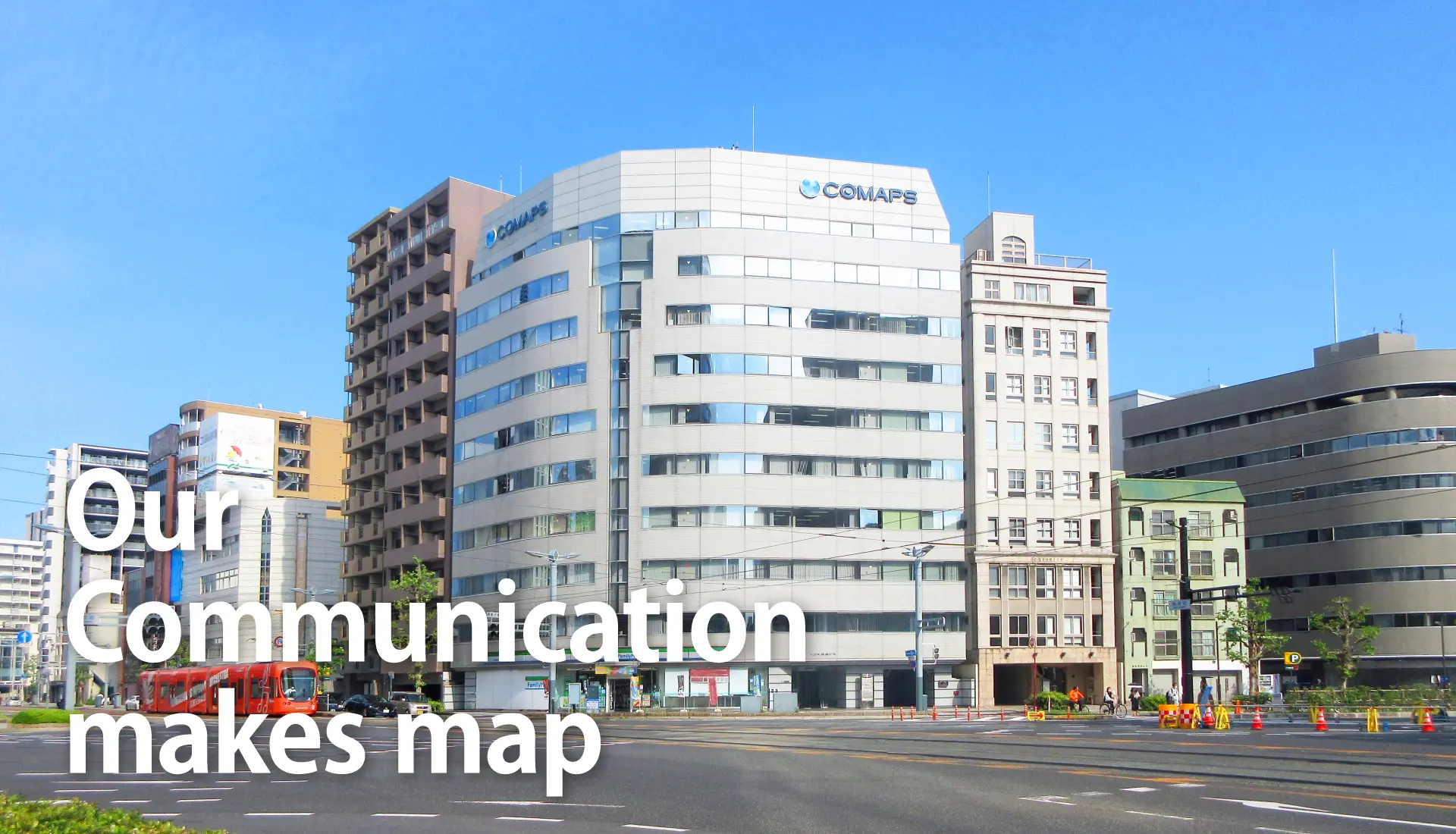 Our Communication makes map